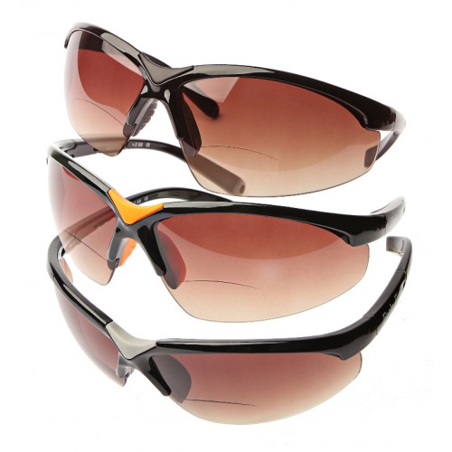 2,0 EAGLE FIVE Black Sun Sportbrille Sonnenbrille mit Lesezone Lesebrille 