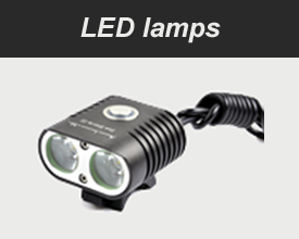 LED lamps for outdoor and bike